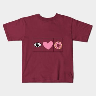 I love Doughnuts - Lovely T-Shirt Gift Kids T-Shirt